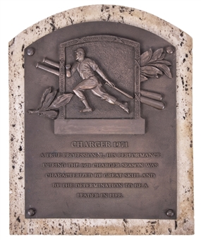 1971 Charger Baseball Plaque 